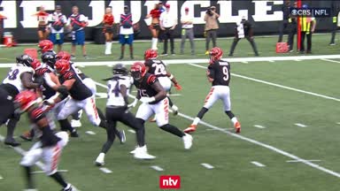 Burrow findet Higgins! Bengals verkürzen Rückstand