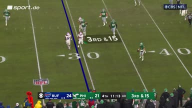 Zaccheaus fängt TD in Double Coverage