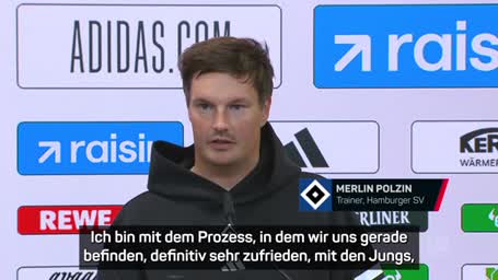 Polzin mit HSV-Entwicklung "sehr zufrieden"