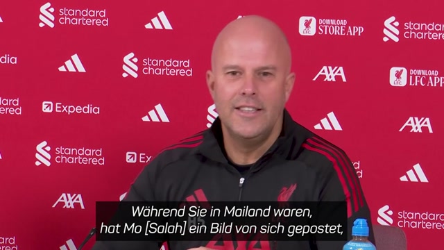 Slot kündigt Gespräch mit Salah an Slot kündigt Gespräch mit Salah an