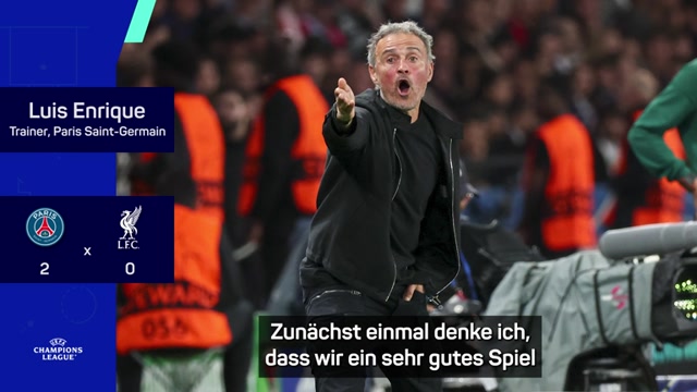 Enrique: "Hätten noch mehr Tore erzielen können"