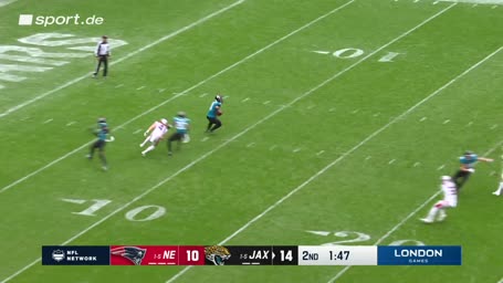 Spektakulärer Punt-Return-Touchdown der Jaguars
