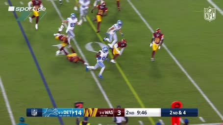 Wieder Gibbs! Lions ziehen davon