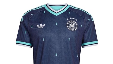 Tiefblau: Adidas präsentiert DFB-Auswärtstrikot