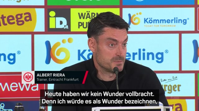 Riera: "Ein Sieg in Mainz wäre ein Wunder gewesen"