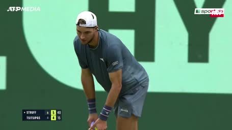 Highlights: Struff schickt Tsitsipas nach Hause
