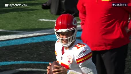 Chiefs entgehen Blamage in Carolina knapp