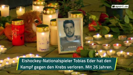 Die Eishockey-Welt nimmt Abschied von Tobias Eder