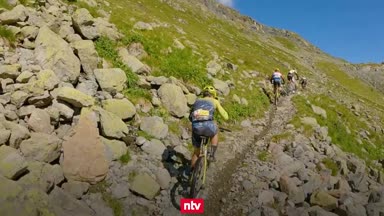 Spektakuläres Radsport-Rennen in der Schweiz