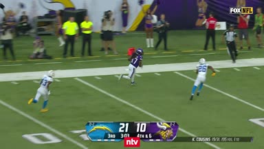 Osborn springt in die Endzone