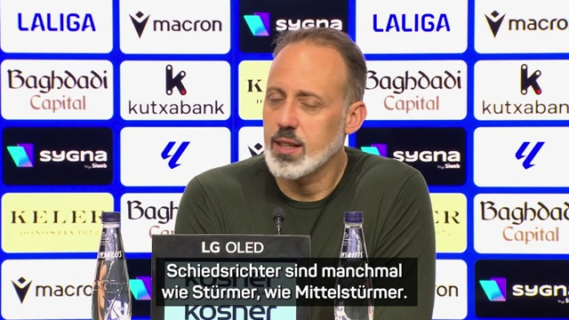 Matarazzo: "Schiedsrichter sind wie Stürmer" Matarazzo: "Schiedsrichter sind wie Stürmer"