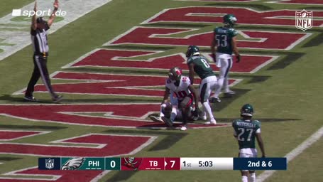 Wieder die Bucs! Eagles verpennen Start komplett