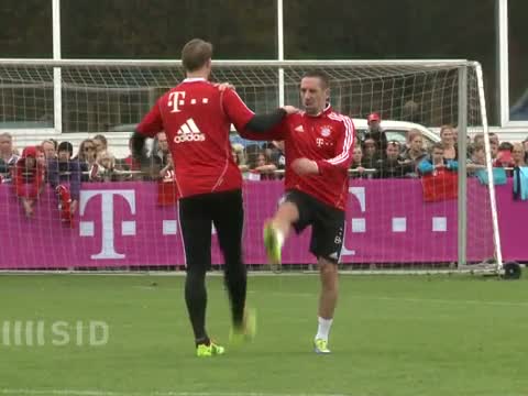 FC Bayern gegen Dortmund ohne Franck Ribéry