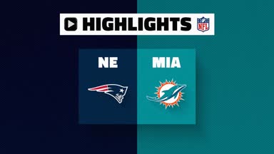 NFL Highlights: Patriots @ Dolphins