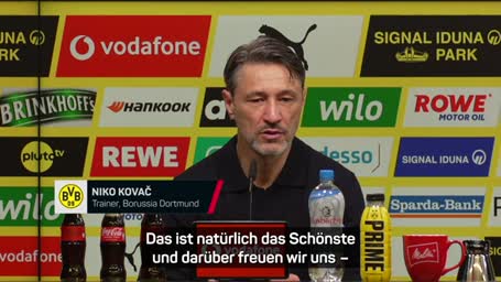 Kovac freut sich über "Finisher" nach Last-Minute-Sieg