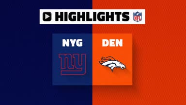 NFL Highlights: Giants @ Broncos