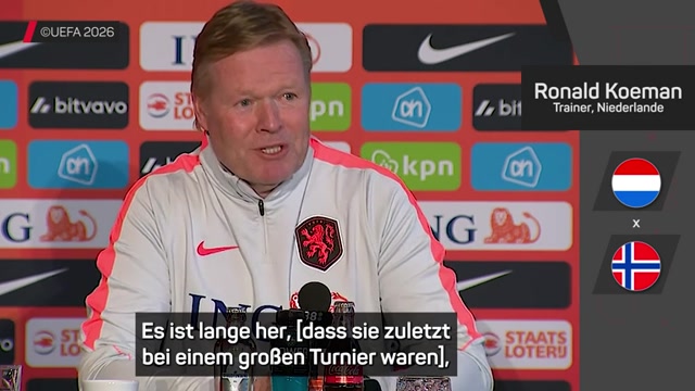 Koeman lobt Norwegen und Haaland vor Testspiel