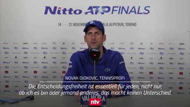 Djokovic bekräftigt seinen Impf-Standpunkt