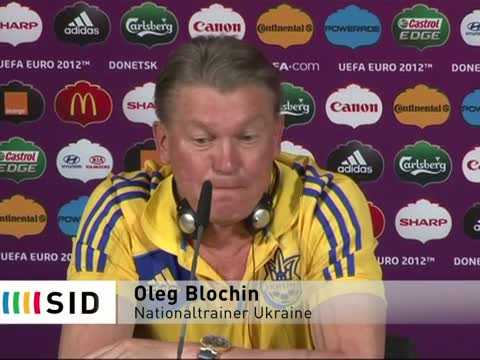 Ukraine-Coach Blochin: "Schewtschenko holt den Kaffee"