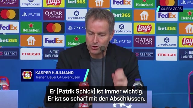 Hjulmand lobt Matchwinner Schick Hjulmand lobt Matchwinner Schick