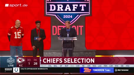 Neue Anspielstation für Patrick Mahomes