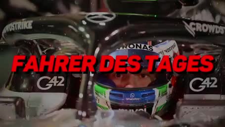 Fahrer des Tages in Aserbaidschan: Carlos Sainz