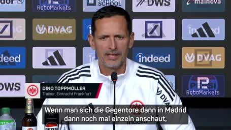 Toppmöller: "Mit Anpfiff muss der Respekt weg sein"