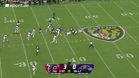 Highlight: Schlimmer Fumble der Ravens