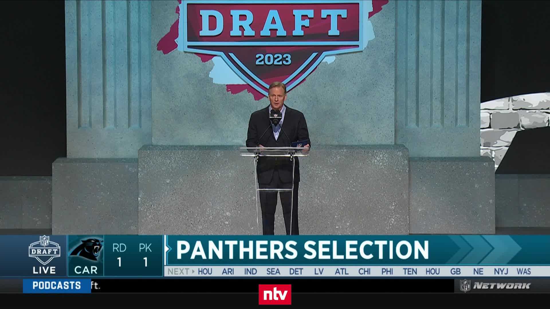 Bryce Young ist der First Pick der Panthers