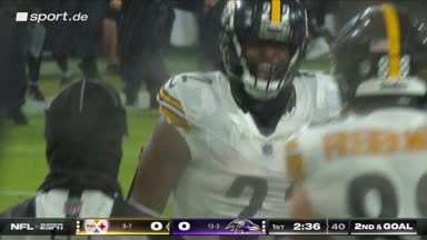 Najee Harris rumpelt zum ersten Touchdown