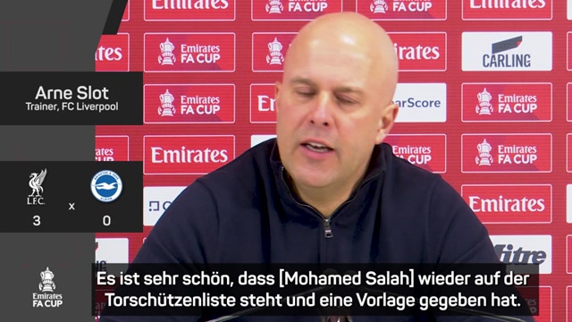 Slot lobt Salah: "Etwas, das die Mannschaft braucht" Slot lobt Salah: "Etwas, das die Mannschaft braucht"
