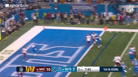 LaPorta fängt Touchdown mit einer Hand