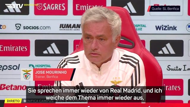 Gerüchte um Real-Rückkehr: So reagiert Mourinho Gerüchte um Real-Rückkehr: So reagiert Mourinho