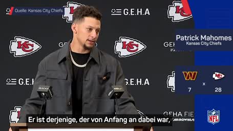 Mahomes ehrt Kelce nach Touchdown-Rekord Mahomes ehrt Kelce nach Touchdown-Rekord