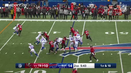 Tucker marschiert an allen vorbei