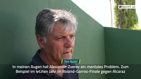 Nadal sah Zverevs Problem schon vor Wimbledon