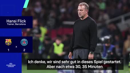 Flick vermisst Kontrolle in Barcas Spiel