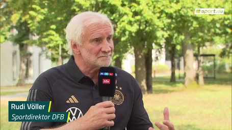 DFB-Sportdirektor Völler im Exklusiv-Interview
