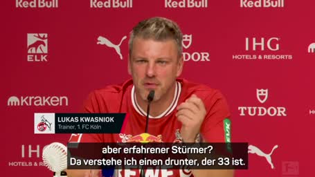Kwasniok nimmt Ache in Schutz