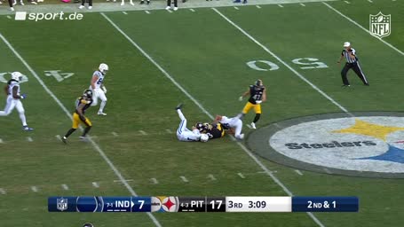 Steelers erzwingen 4. Turnover im Spiel Steelers erzwingen 4. Turnover im Spiel