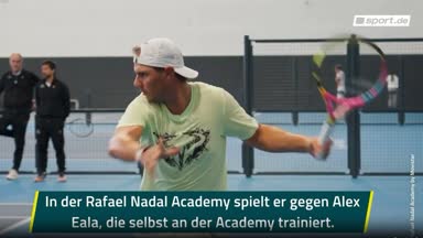 Nadal zurück auf dem Tennisplatz