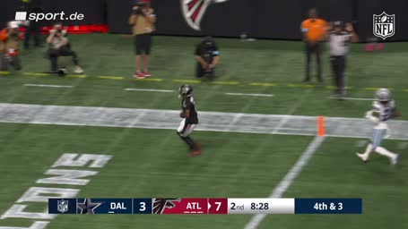 Cousins und Mooney übertölpeln Cowboys-Defense