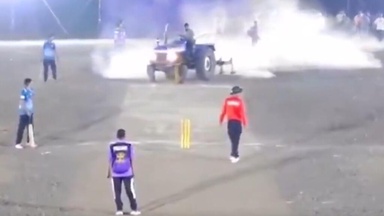 Trecker-Rambo sorgt für Eklat