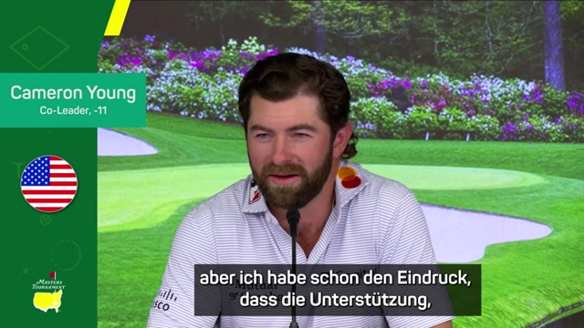 Young erwartet wenig Unterstützung im Masters-Finale