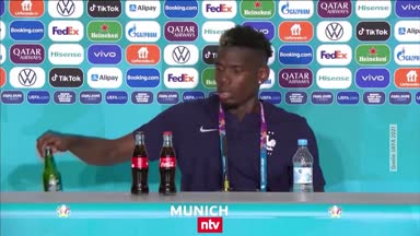 Kein Bock auf Bier: Pogba kopiert CR7-Aktion