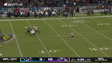 Sims legt 67-Yard-Punt-Return-TD hin