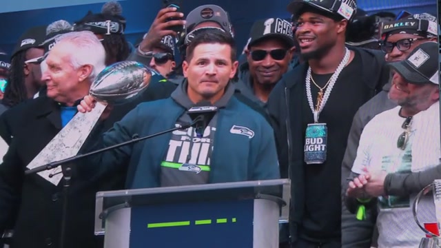 Party-Ekstase um die Seattle Seahawks