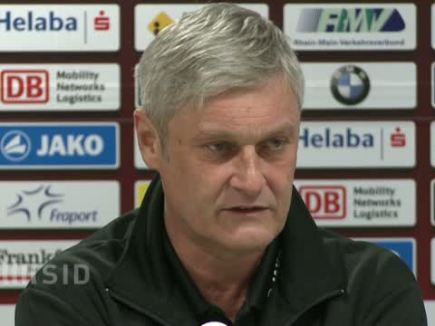 Frankfurt: Veh hält an Ziel "40 Punkte" fest