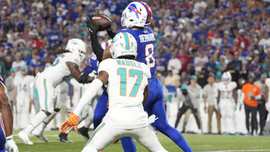 NFL Highlights: Dolphins @ Bills