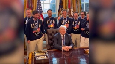 Trump empfängt US-Helden - aber nicht alle kommen